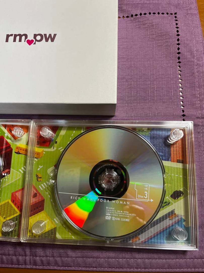 リッチマン・プアウーマン　　　　　 　　　　　　DVDBOX＆in NY セット