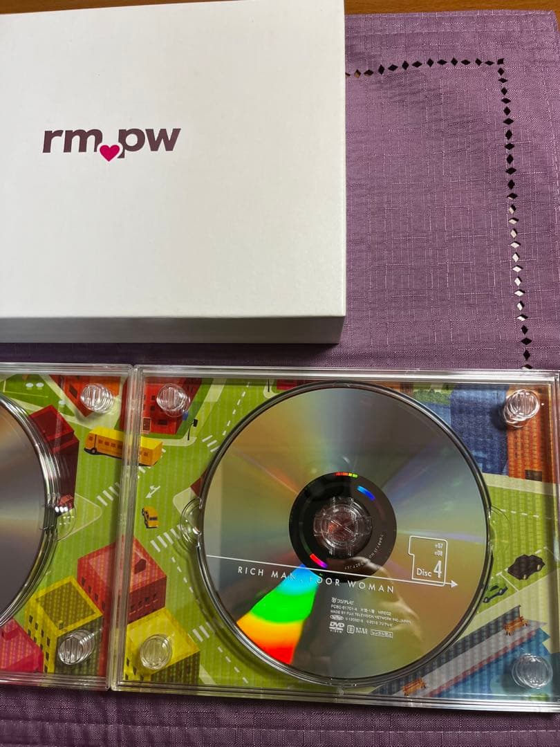 リッチマン・プアウーマン　　　　　 　　　　　　DVDBOX＆in NY セット