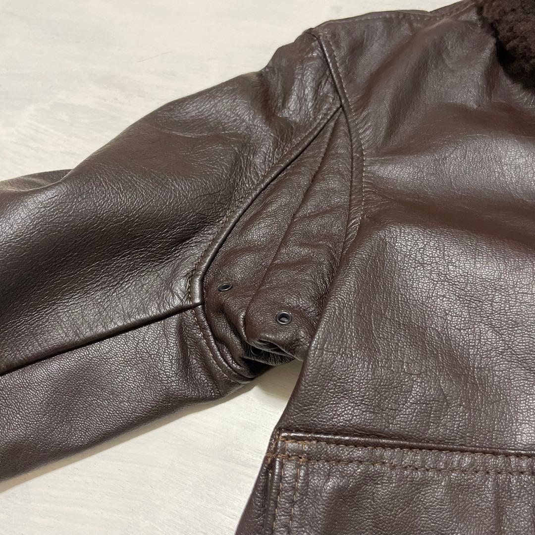 レア　86年製　米軍実物　ORCHARD社 G-1 フライトジャケット　40R