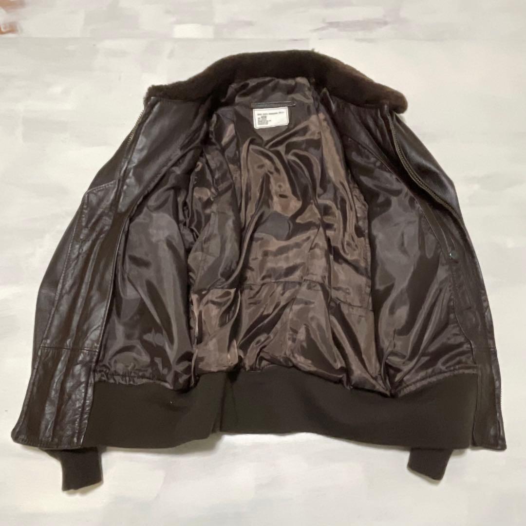 レア　86年製　米軍実物　ORCHARD社 G-1 フライトジャケット　40R