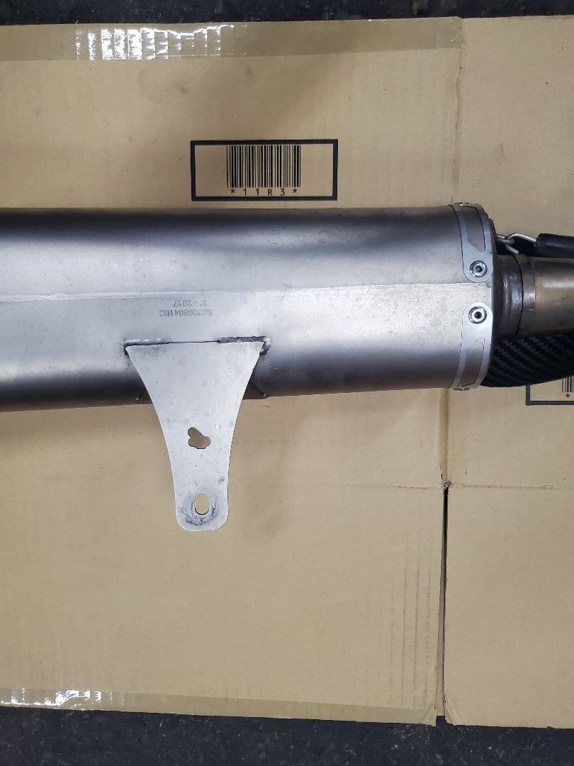 スズキ SV650/X用 TERMIGNONI サイレンサー