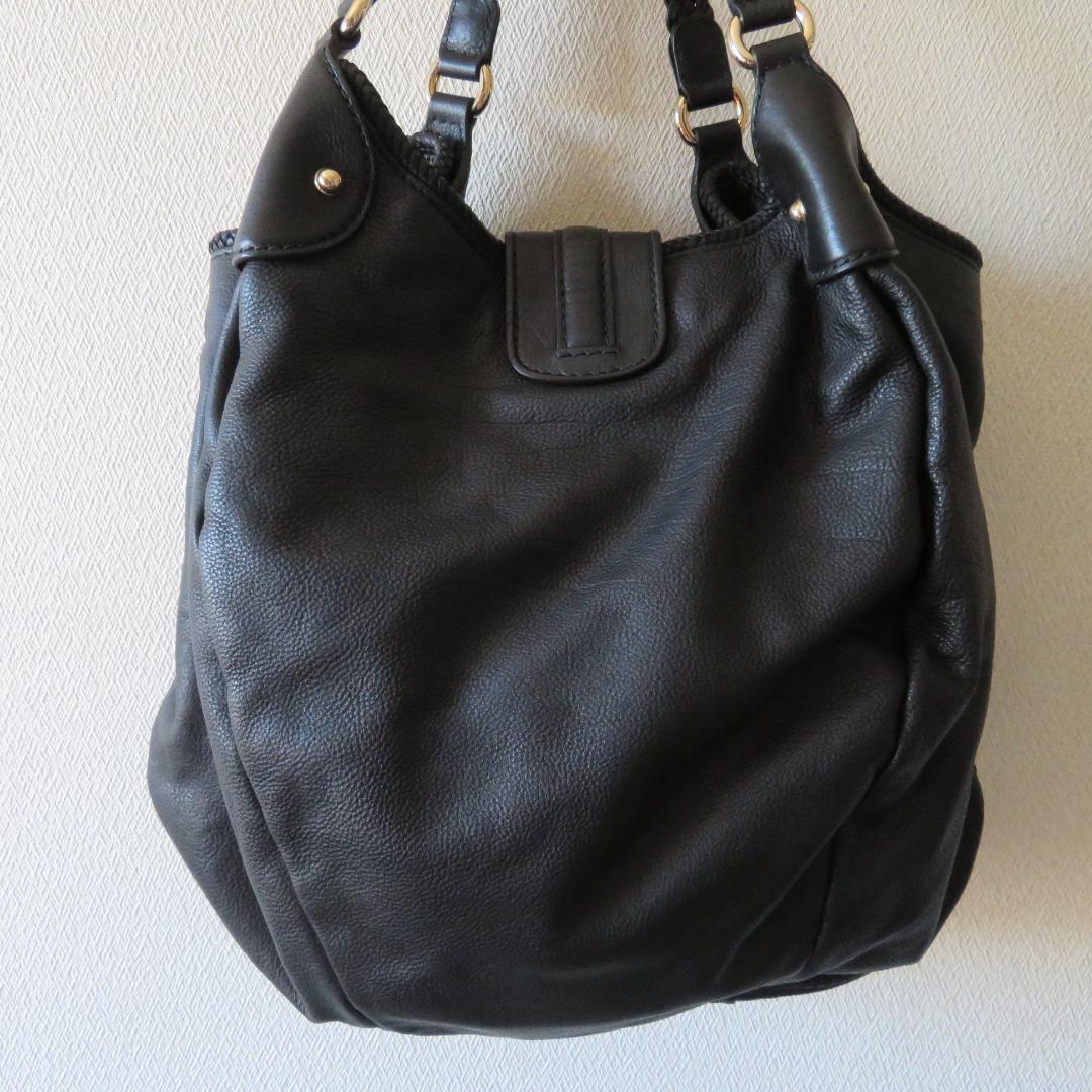 GUCCI　 マラケッシュ トートバッグ 　　タッセル　 レザー 　　黒