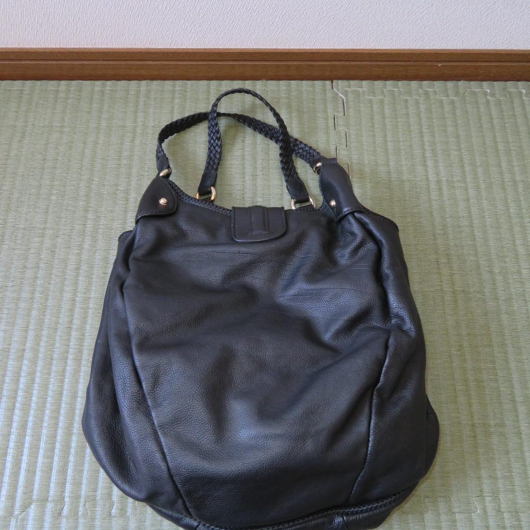 GUCCI　 マラケッシュ トートバッグ 　　タッセル　 レザー 　　黒
