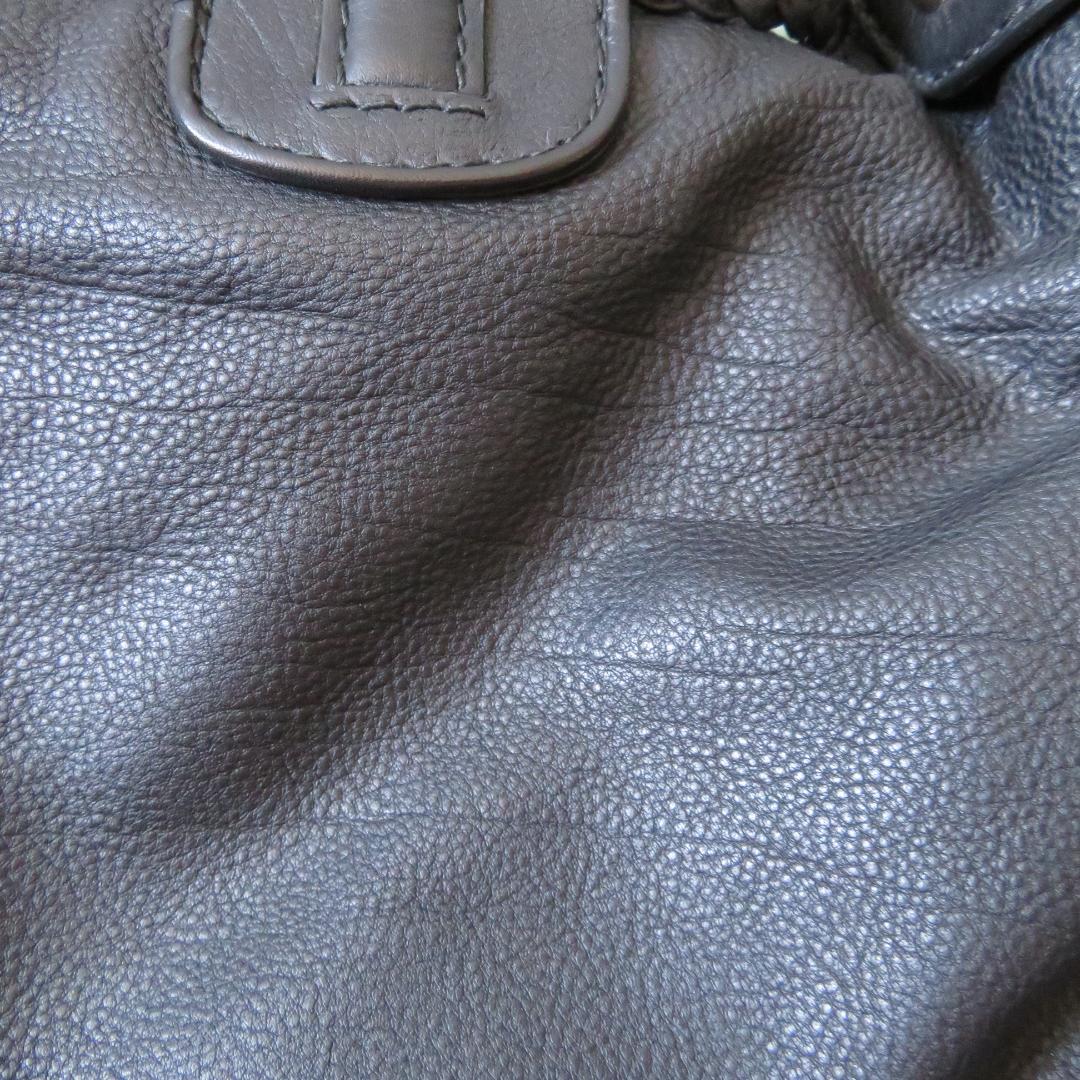 GUCCI　 マラケッシュ トートバッグ 　　タッセル　 レザー 　　黒