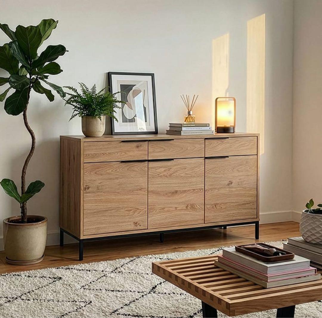 【値下げ】LOWYA ロウヤ シェルフ キャビネット チェスト 収納棚　美品