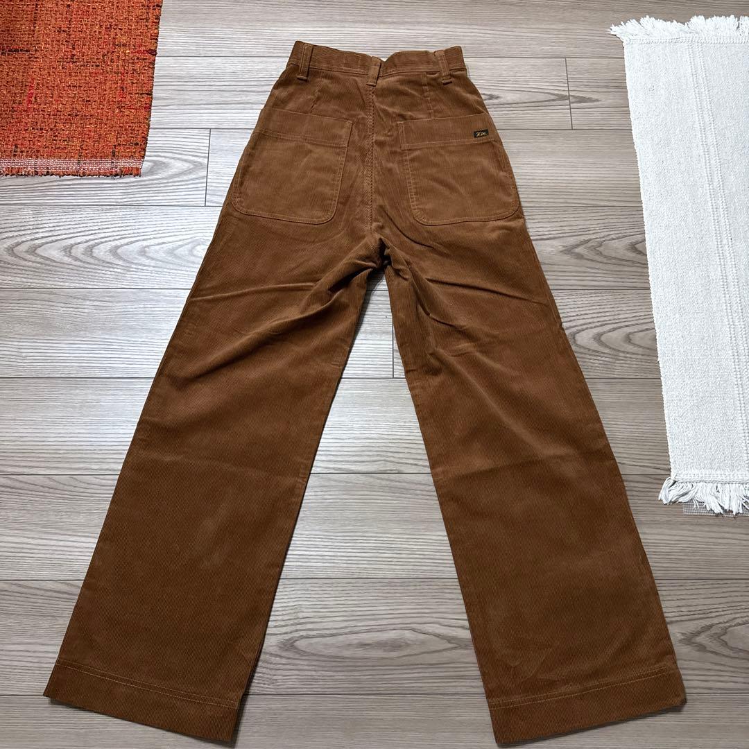 KIN コーデュロイパンツ　細畝　ブラウン　Sサイズ　新品未使用　マチュピチュ