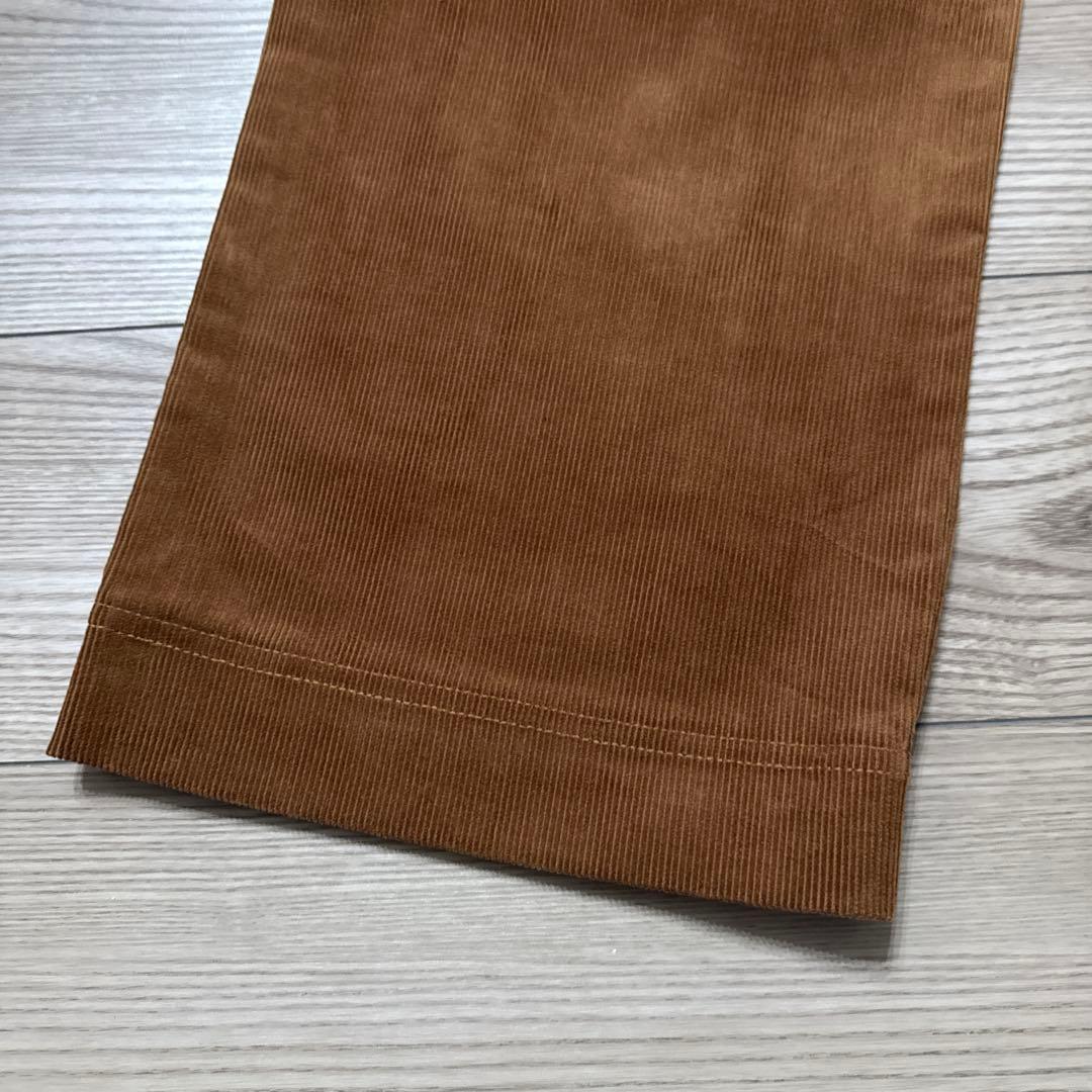 KIN コーデュロイパンツ　細畝　ブラウン　Sサイズ　新品未使用　マチュピチュ