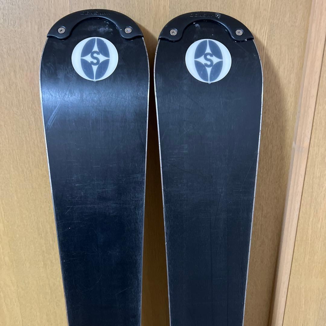 オガサカ　ユニティ　155cm AS-3 スキー板　ストック　ビンディング