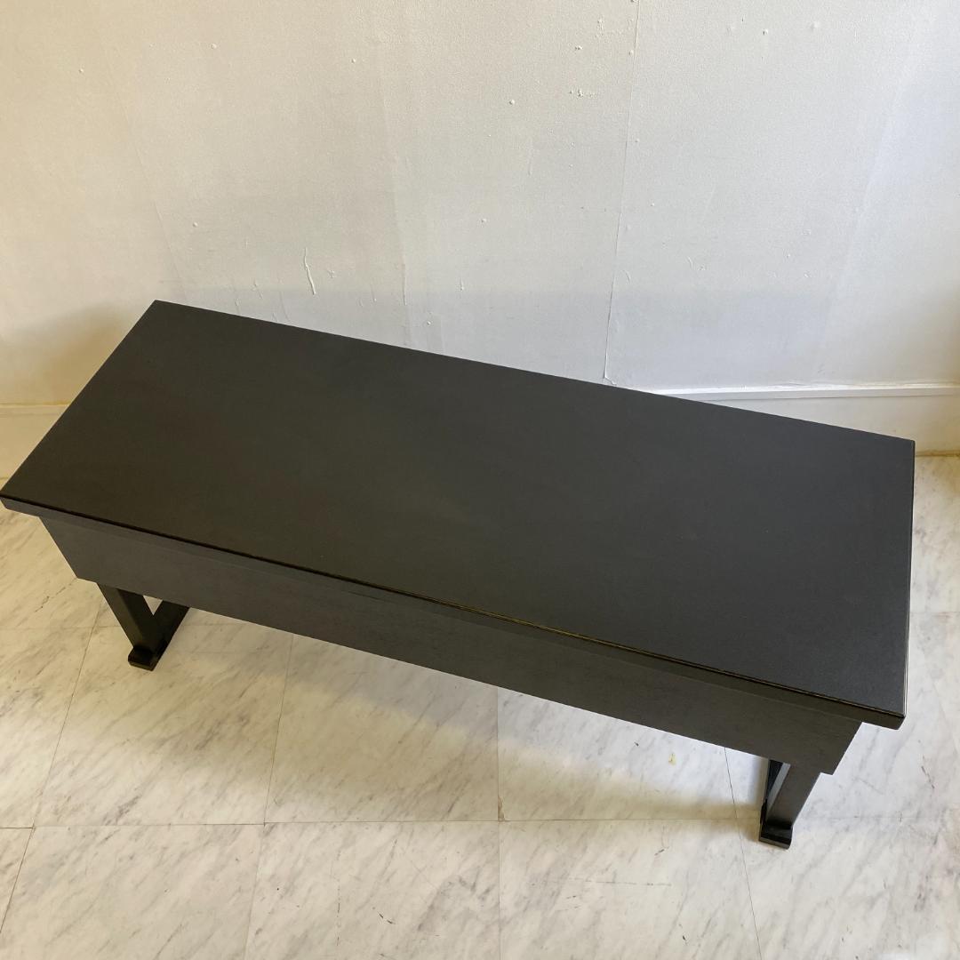 千翔 龍門堂 長テーブル 黒の木製テーブル8台セット 折りたたみ 和室