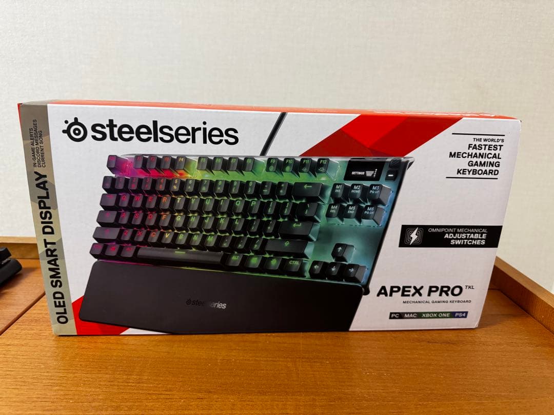 SteelSeries Apex Pro TKL エペプロ　英語配列