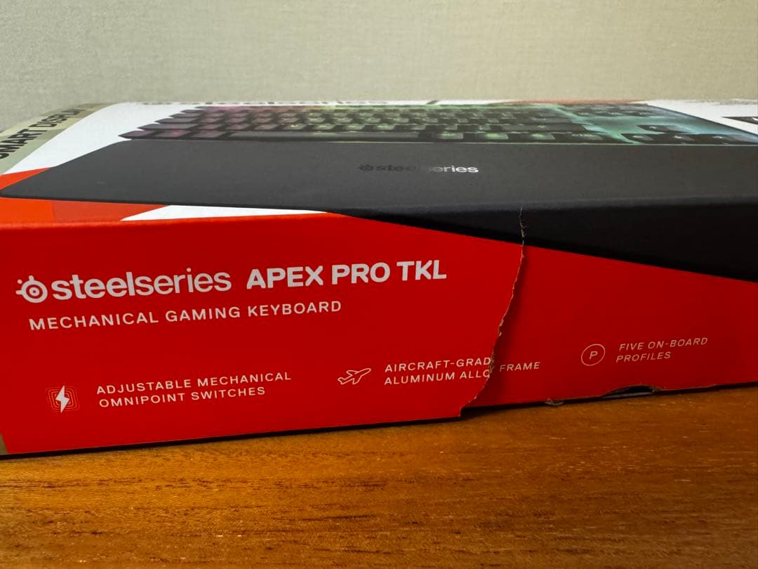 SteelSeries Apex Pro TKL エペプロ　英語配列
