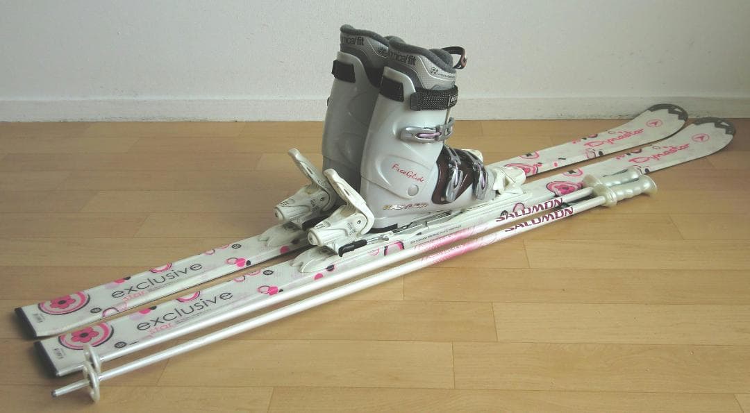 ■■1月限定■送料無料■女性用スキーフルセット■板156靴25.5■メンテ付■■