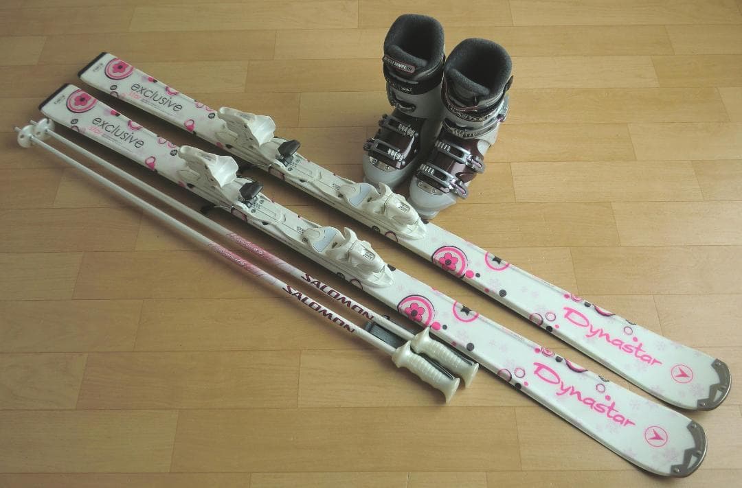 ■■1月限定■送料無料■女性用スキーフルセット■板156靴25.5■メンテ付■■