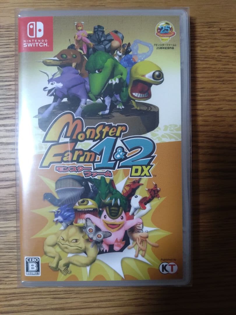 シュリンク付き　モンスターファーム 1&2 DX Nintendo Switch