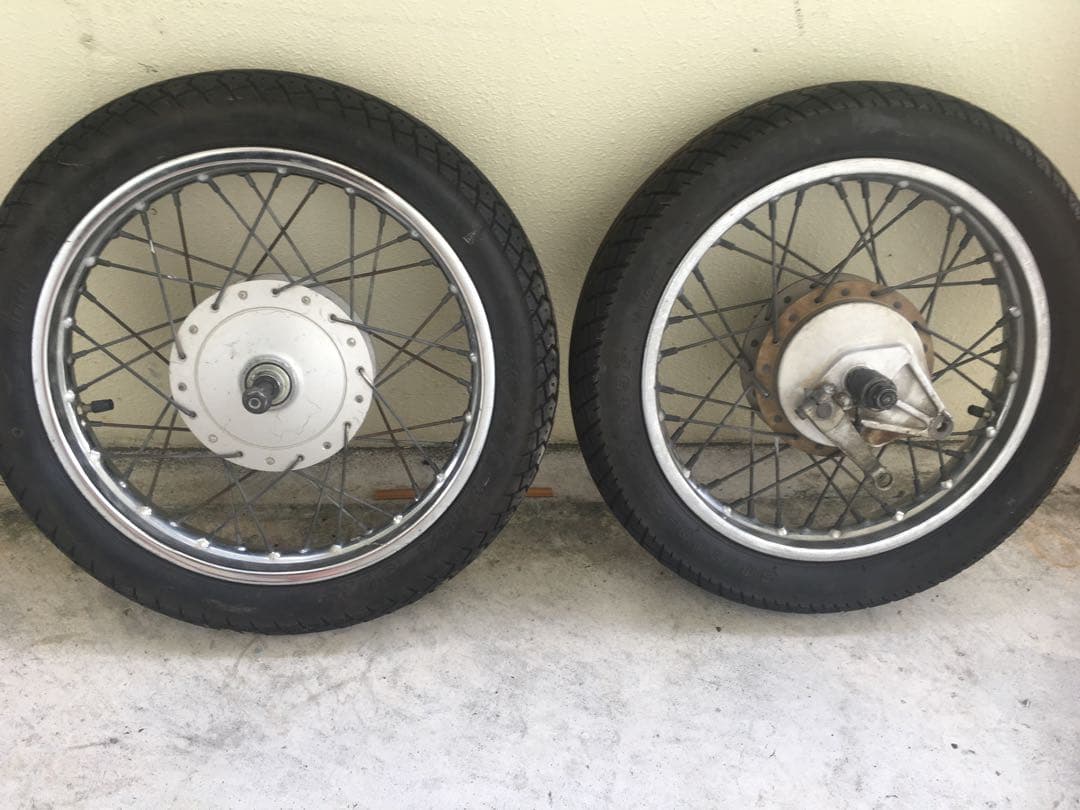 ホンダ　スーパーカブ110 14インチホイールセット（送料込み）