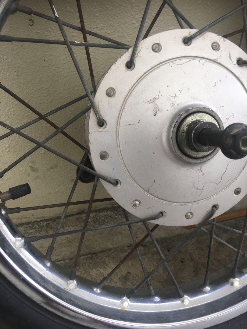 ホンダ　スーパーカブ110 14インチホイールセット（送料込み）