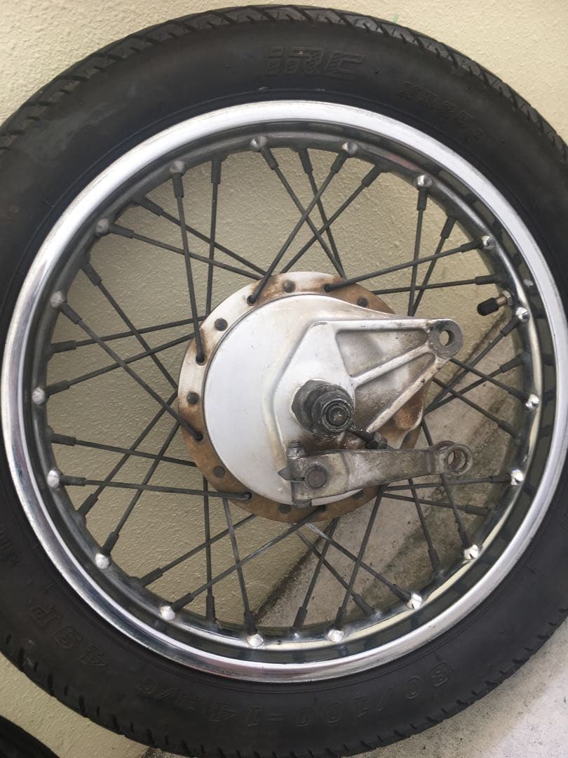 ホンダ　スーパーカブ110 14インチホイールセット（送料込み）