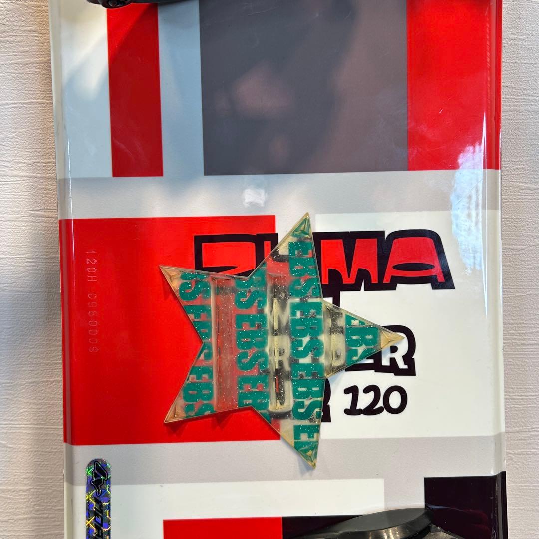 ◇状態良好◇ ZUMA 120cm キッズスノーボード　ビンディング　XSサイズ