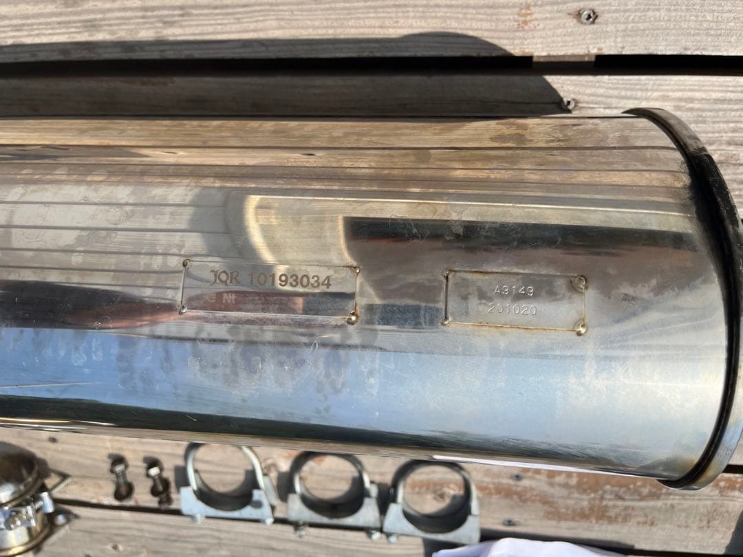 ラングラーJL jeppesen タクティカルエキゾーストマフラー