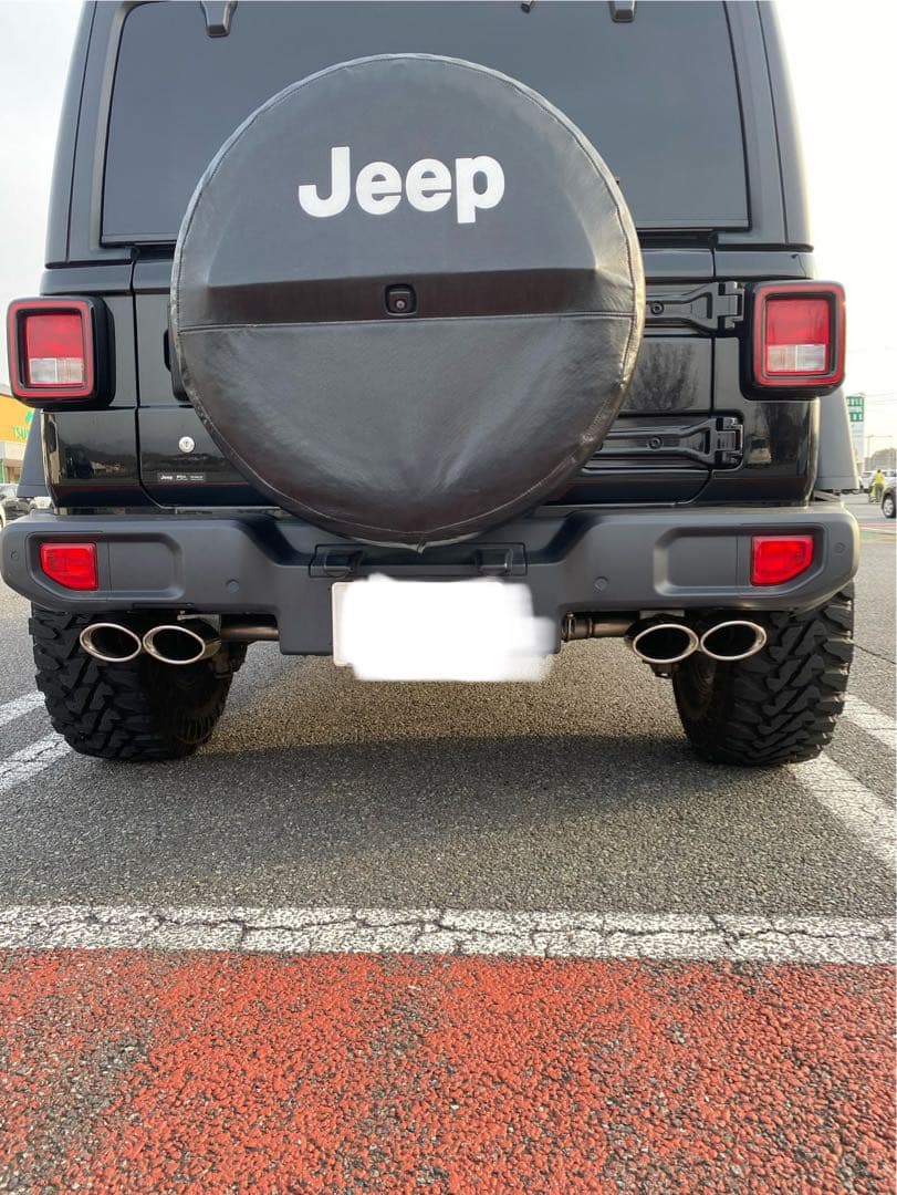 ラングラーJL jeppesen タクティカルエキゾーストマフラー