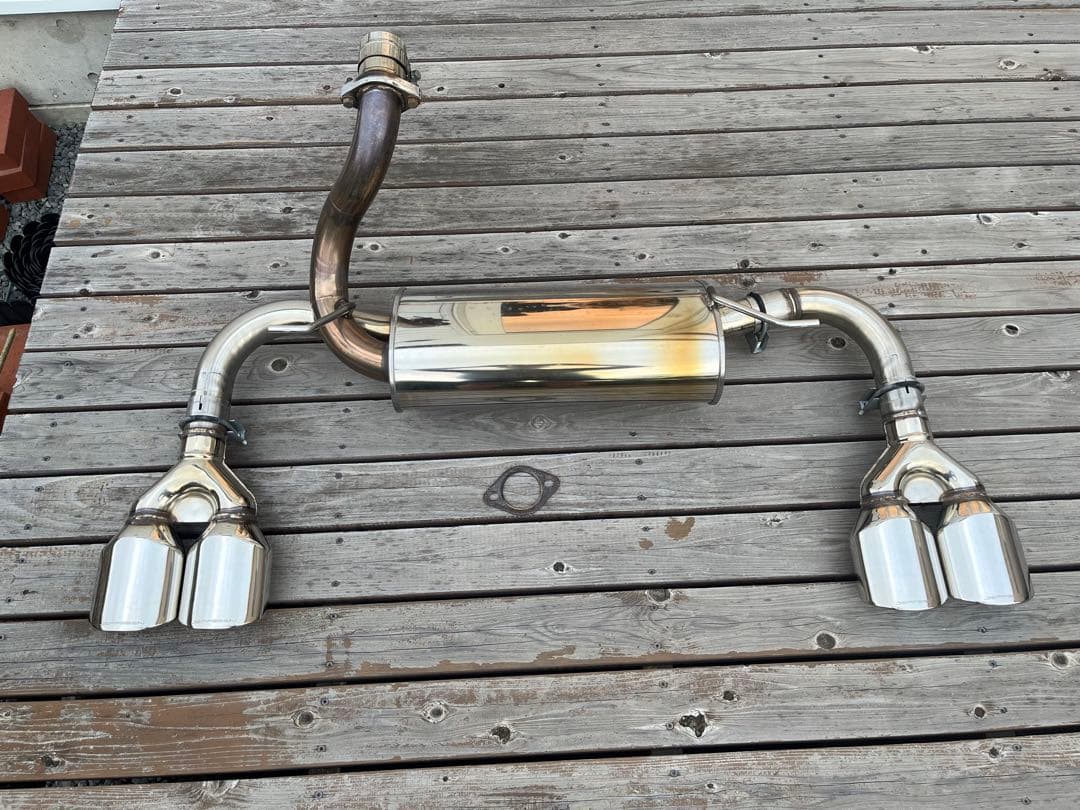 ラングラーJL jeppesen タクティカルエキゾーストマフラー