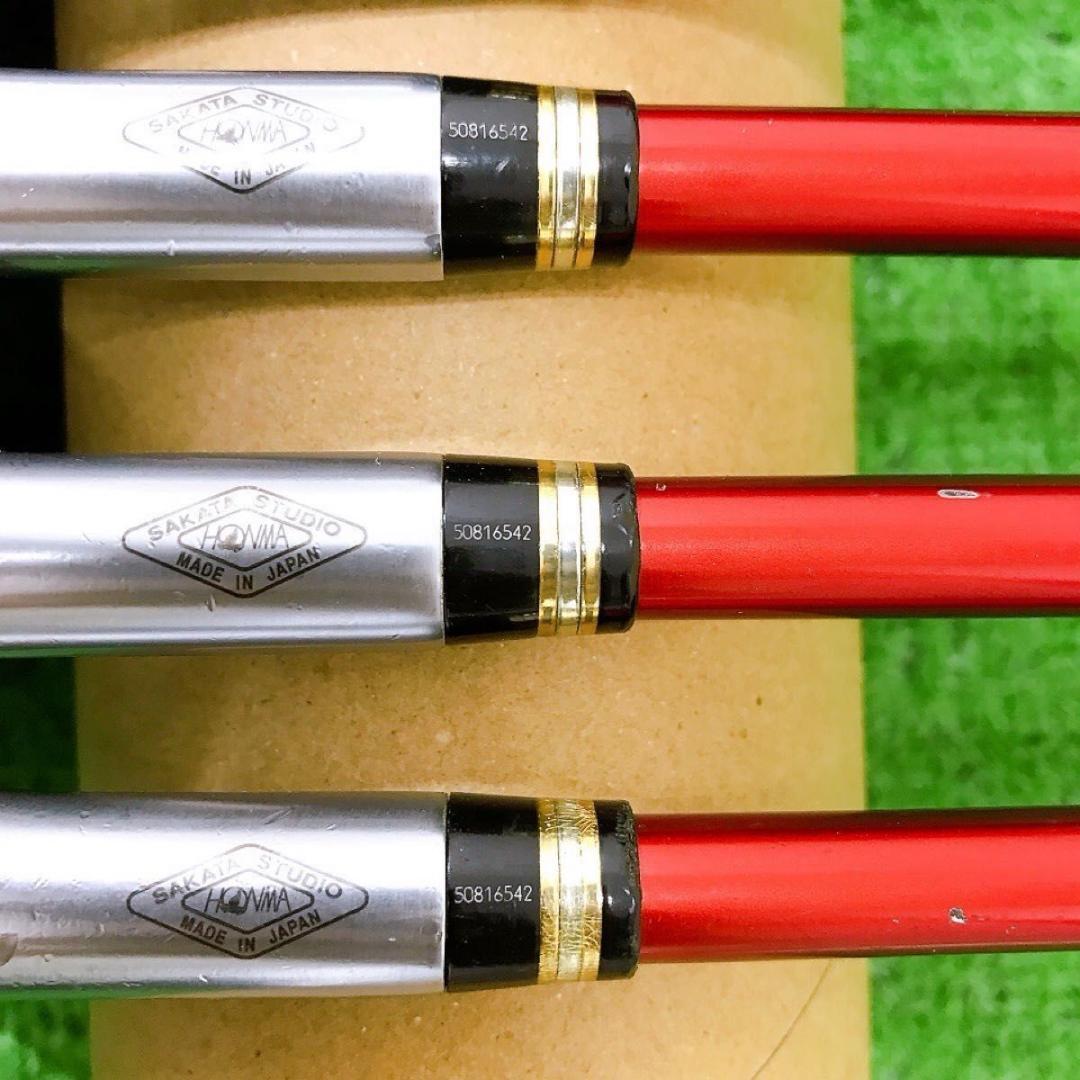 テ43★★2星2S ホンマベレス IS-03 6本レフティアイアンセット 金 左