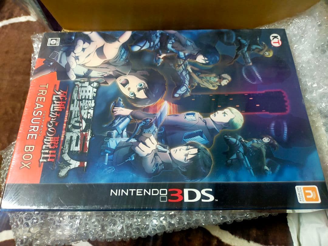 進撃の巨人 死地からの脱出 トレジャーBOX ニンテンドー3DS 未開封未使用