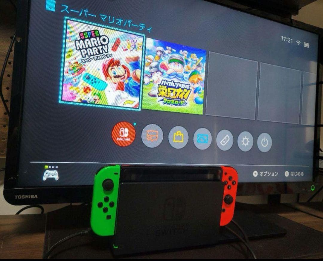 【ジャンク】 Nintendo Switch 本体 赤/緑