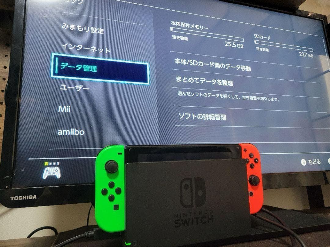 【ジャンク】 Nintendo Switch 本体 赤/緑