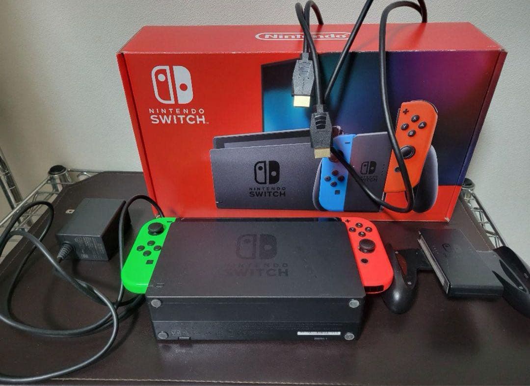 【ジャンク】 Nintendo Switch 本体 赤/緑