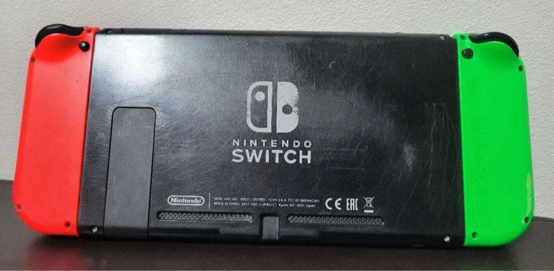 【ジャンク】 Nintendo Switch 本体 赤/緑