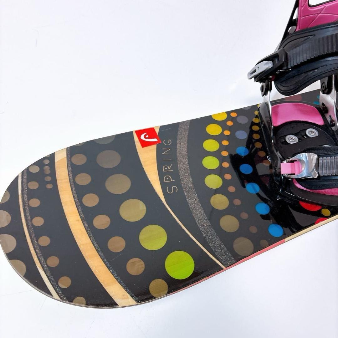 【初心者おすすめ 】 HEAD STELLA スノーボード セット 138cm