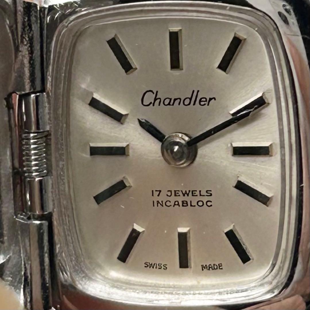 Chandler 530 SWISS アンティーク 手巻き 腕時計 稼動品