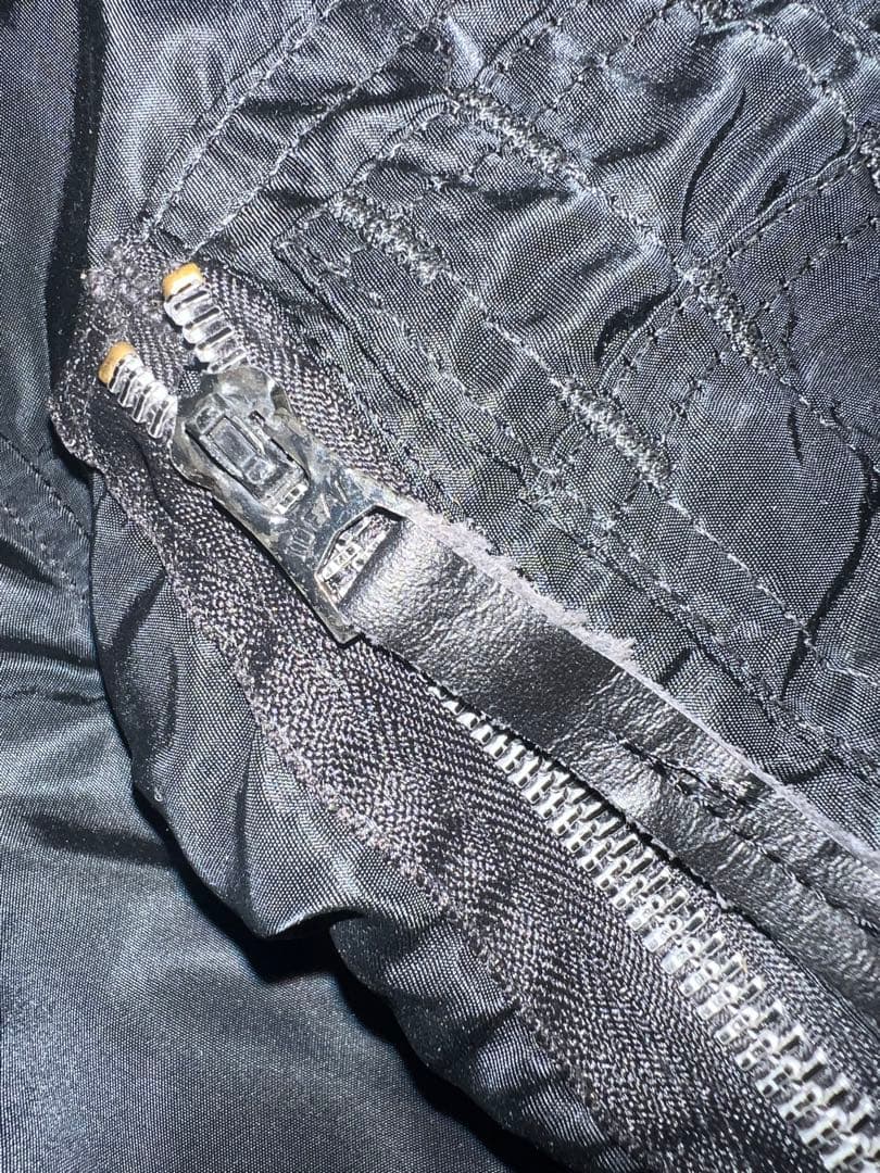 USA製 アルファ N-2B フライトジャケット Mミリタリージャケット 黒