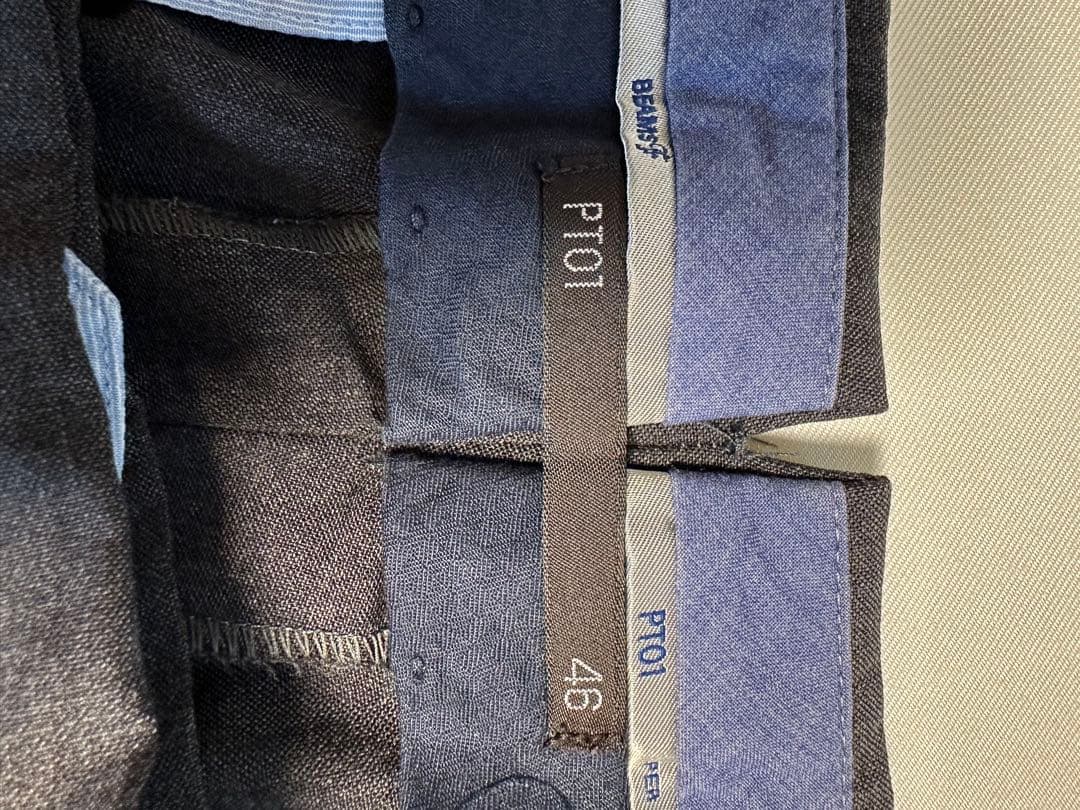 PT 01 / EVO-FIT メンズスラックス size46 チャコールグレイ