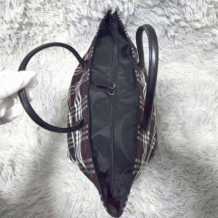 極美品❀BURBERRY BLUE LABEL ノバチェック 大きめトートバッグ