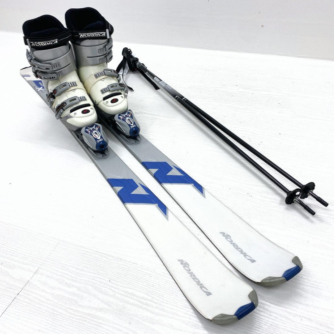 NORDICA ノルディカ スキー セット 150cm 25～25.5cm 板