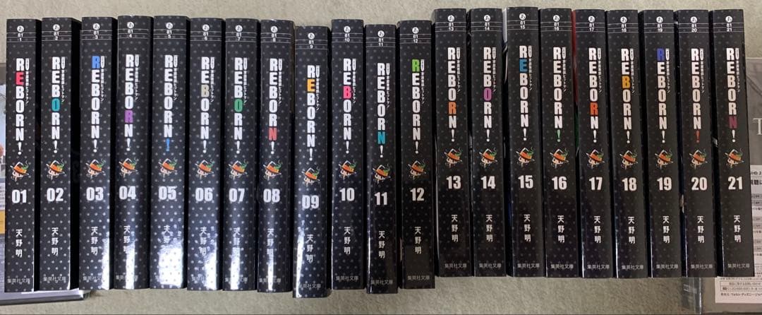 REBORN! 文庫本全21巻セット