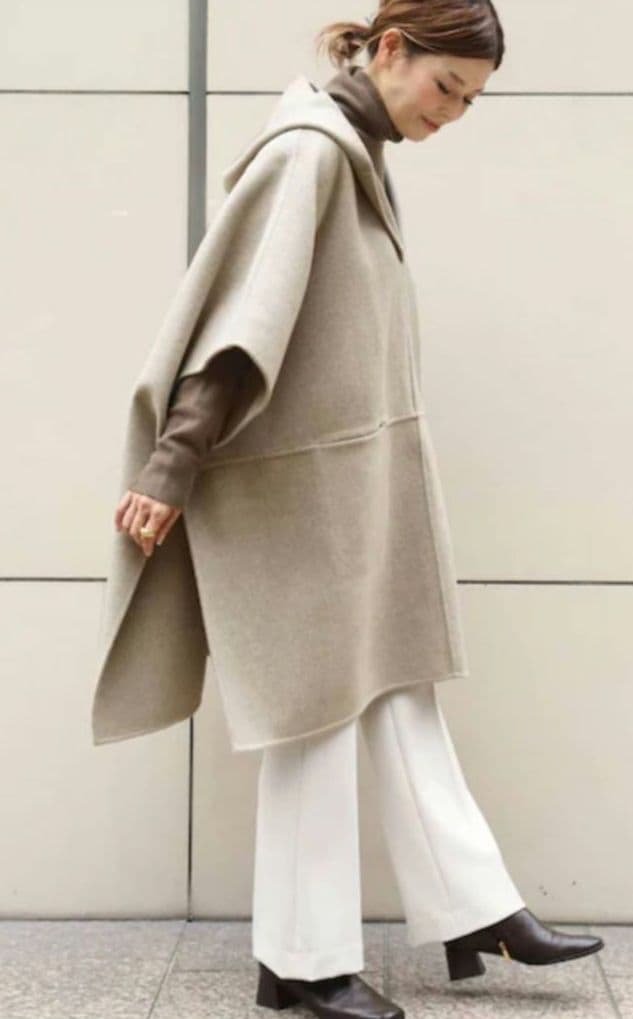 Deuxieme Classe victorian ポンチョ コート アウター