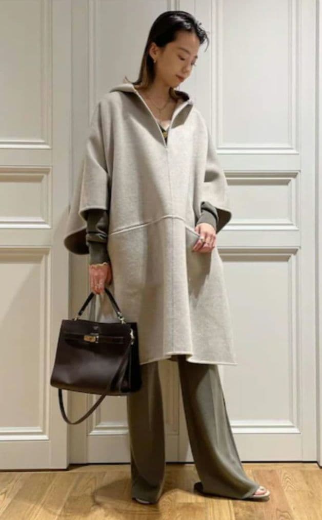 Deuxieme Classe victorian ポンチョ コート アウター