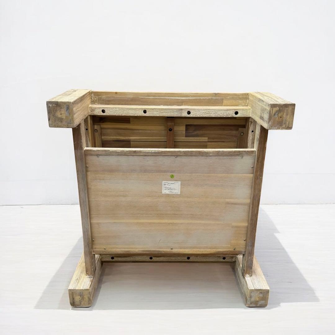 廃盤　unico　ウニコ　MANOA　マノア　ローテーブル　W750　無垢材