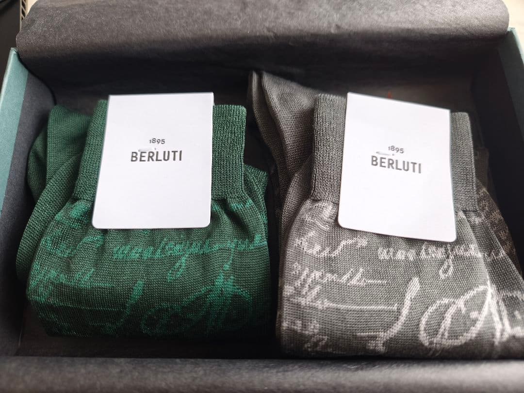 【新品未使用】BERLUTI ソックスセット 2足