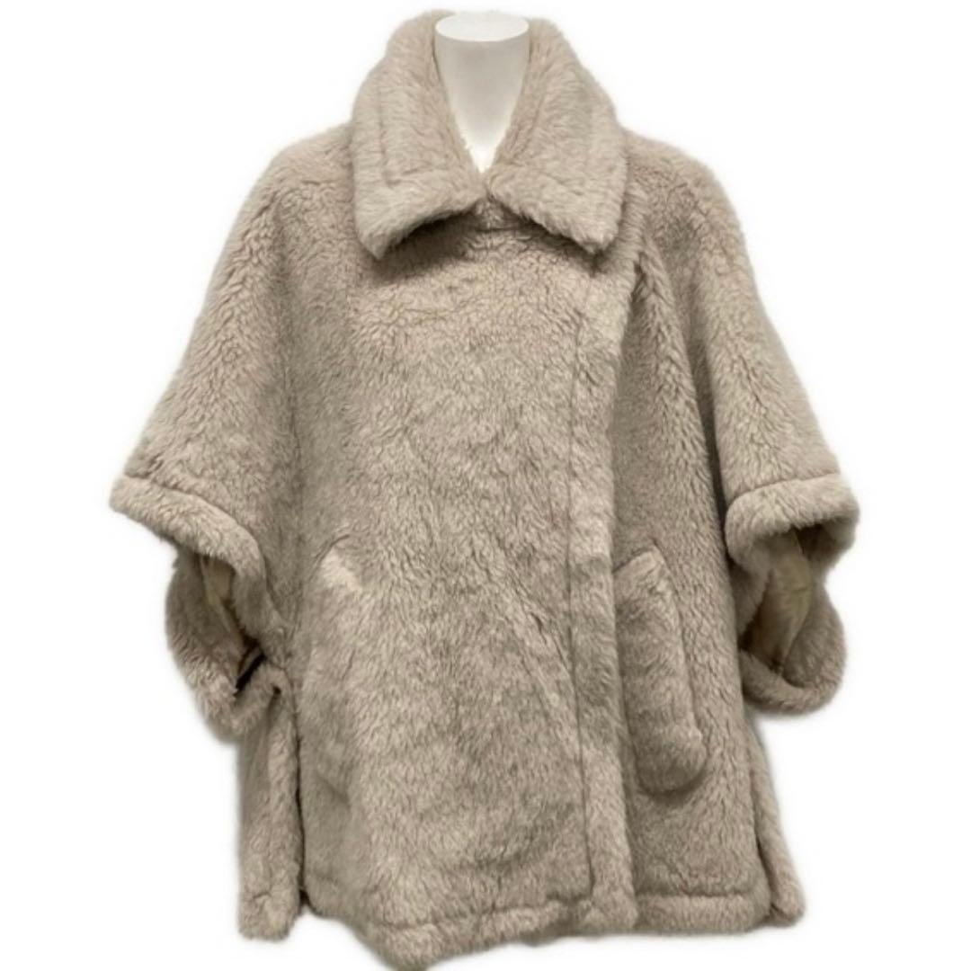 Max Mara テディ ケープ