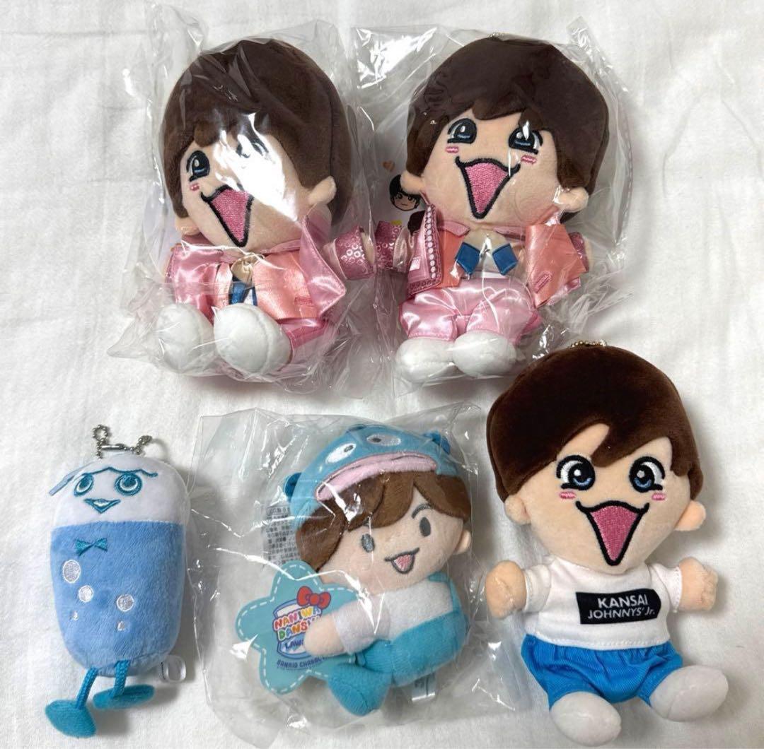 なにわ男子　藤原丈一郎　ちびぬい　ぬい 5体セット　まとめ売り