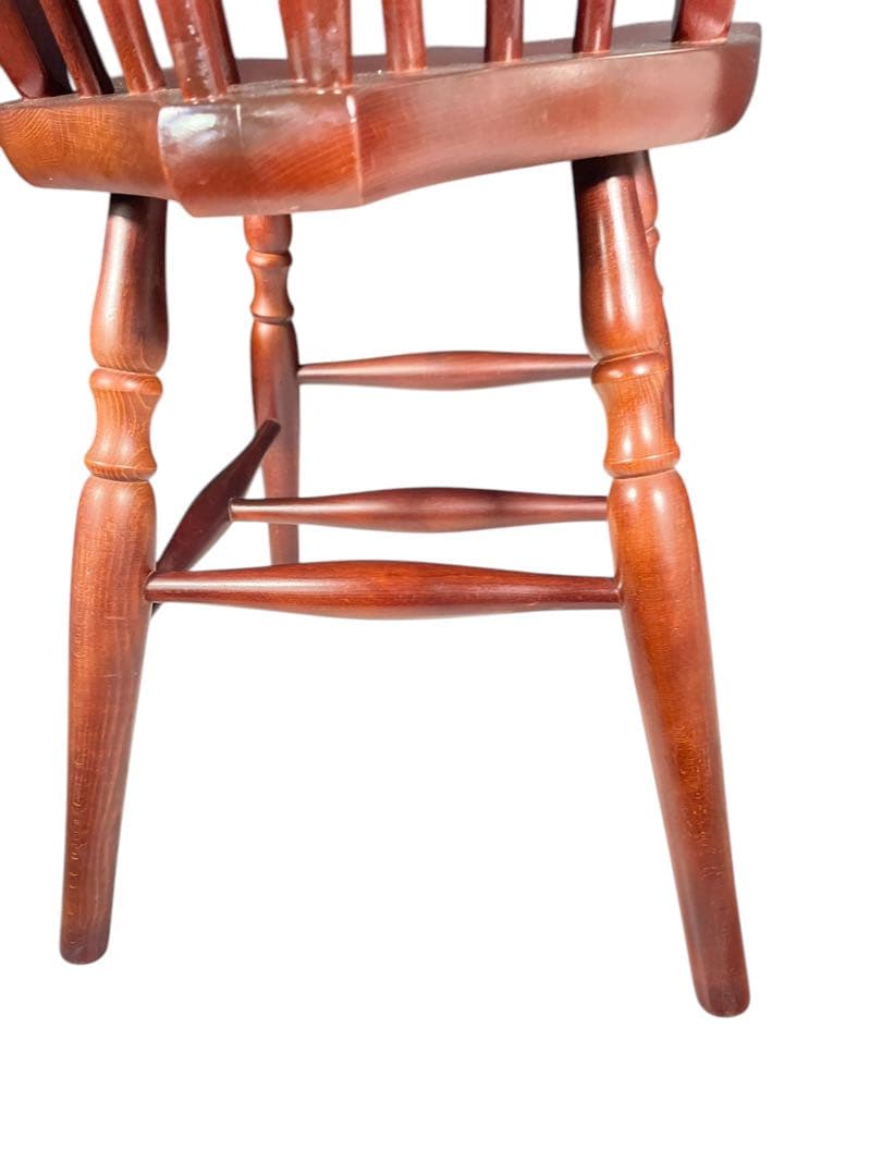 HR629 秋田木工【訳あり】ウィンザーチェア　ボウバック　ダイニングチェア