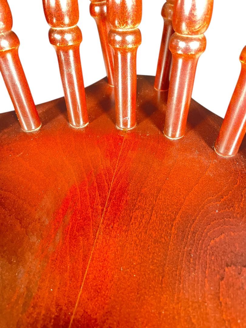 HR629 秋田木工【訳あり】ウィンザーチェア　ボウバック　ダイニングチェア