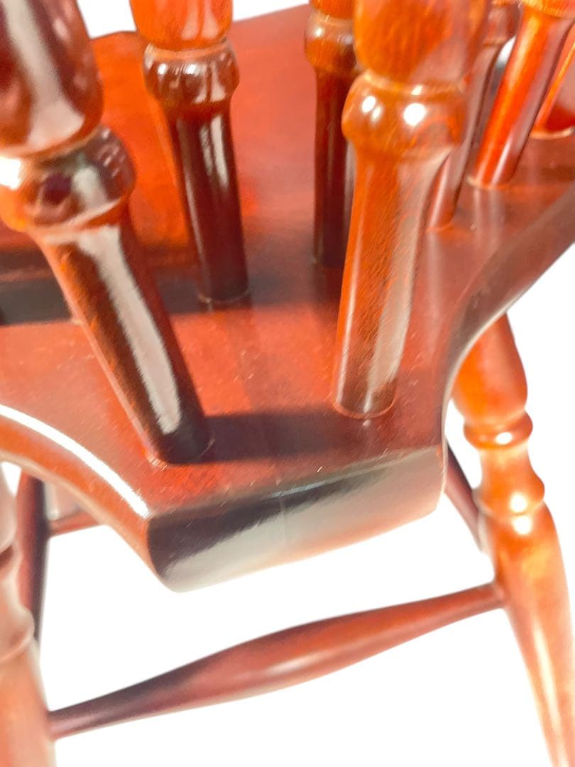 HR629 秋田木工【訳あり】ウィンザーチェア　ボウバック　ダイニングチェア