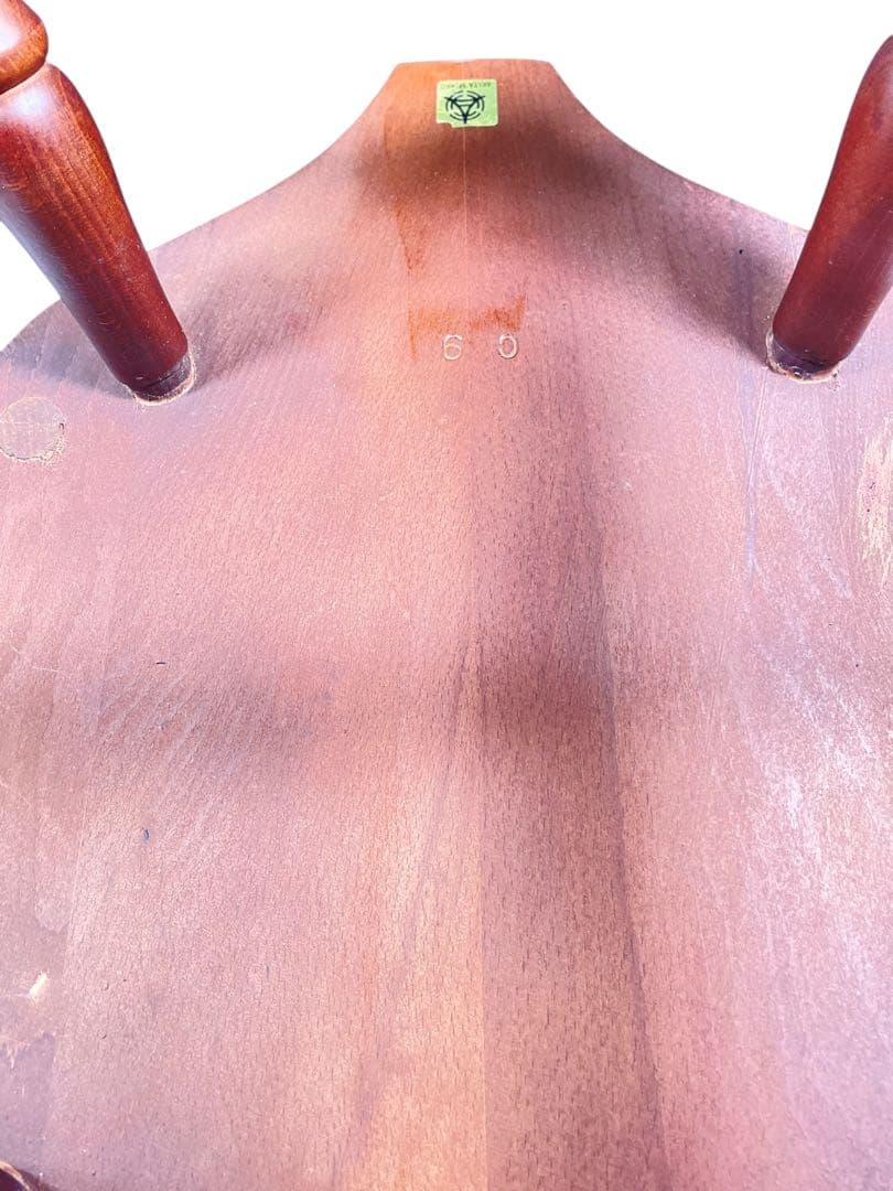 HR629 秋田木工【訳あり】ウィンザーチェア　ボウバック　ダイニングチェア