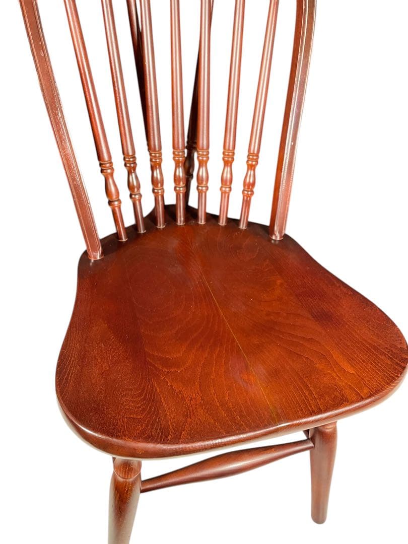 HR629 秋田木工【訳あり】ウィンザーチェア　ボウバック　ダイニングチェア