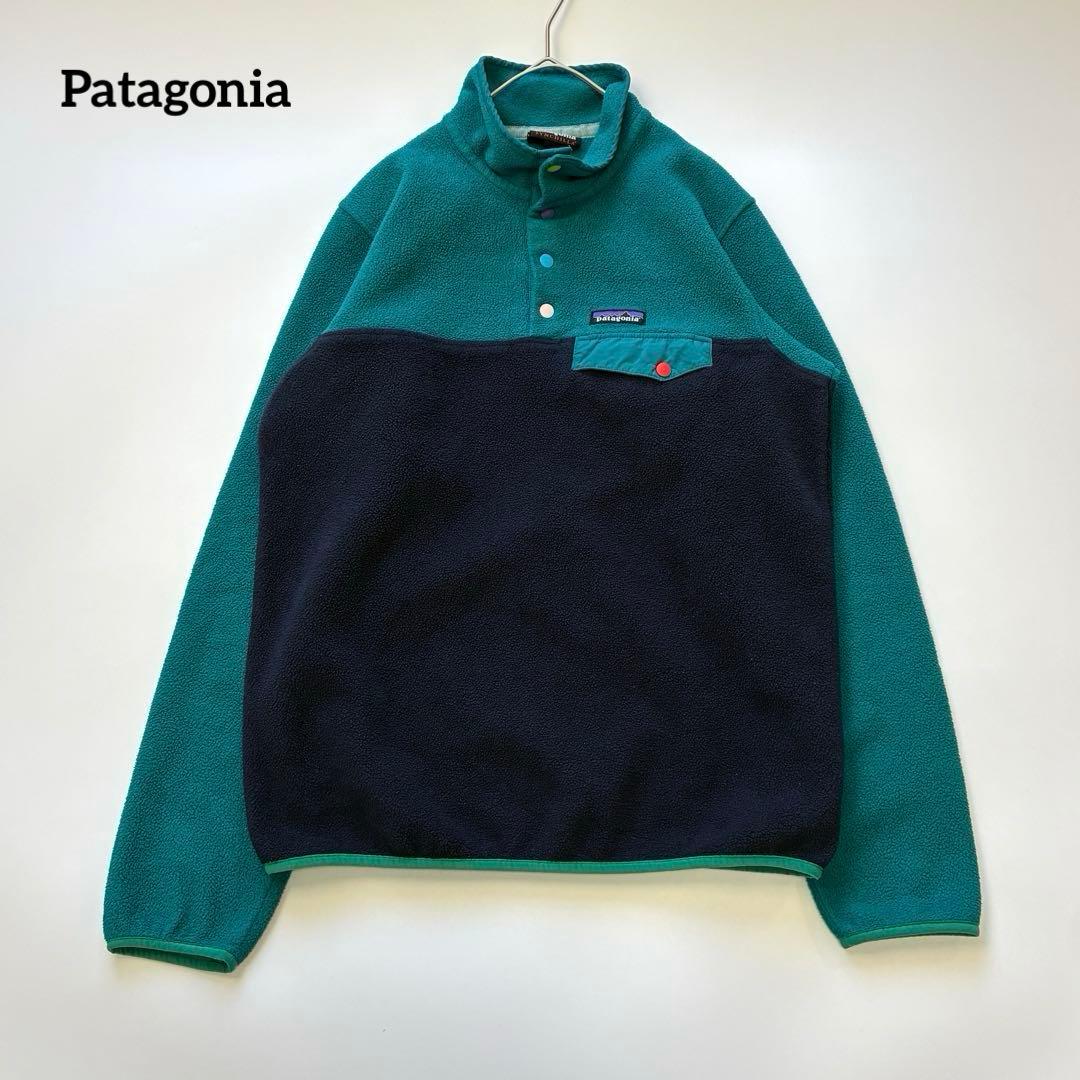Patagonia シンチラスナップt バイカラー